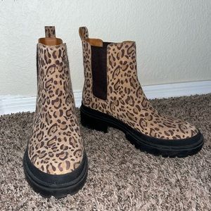 Lucky Brand Cheetah Booties